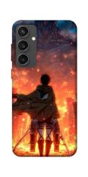 Чехол itsPrint Attack on titan eren для Samsung Galaxy S24 FE