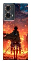 Чехол itsPrint Attack on titan eren для Motorola Moto G85