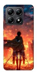 Чехол itsPrint Attack on titan eren для Xiaomi 14T