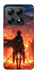 Чехол itsPrint Attack on titan eren для Xiaomi 14T Pro