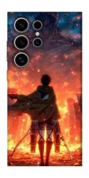 Чехол itsPrint Attack on titan eren для Samsung Galaxy S25 Ultra