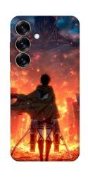 Чехол itsPrint Attack on titan eren для Samsung Galaxy S25