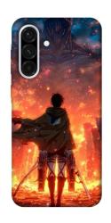 Чехол itsPrint Attack on titan eren для Samsung Galaxy A36 5G