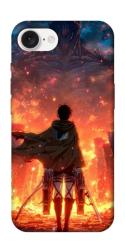 Чехол itsPrint Attack on titan eren для Apple iPhone 16e (6.1")