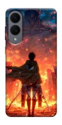 Чехол itsPrint Attack on titan eren для Samsung Galaxy S25 Edge