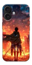 Чехол itsPrint Attack on titan eren для Apple iPhone 17 (6.3")