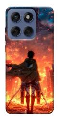 Чехол itsPrint Attack on titan eren для Motorola Edge 60 Fusion