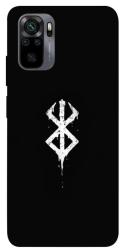 Чехол itsPrint Berserk logo для Xiaomi Redmi Note 10 / Note 10s