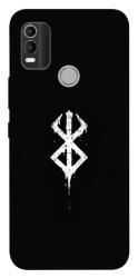 Чехол itsPrint Berserk logo для Nokia C21 Plus