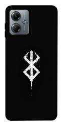 Чехол itsPrint Berserk logo для Motorola Moto G14