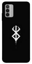 Чохол itsPrint Berserk logo для Nokia G42