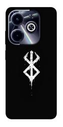 Чехол itsPrint Berserk logo для Infinix Hot 40i