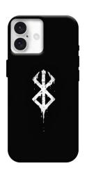 Чехол itsPrint Berserk logo для Apple iPhone 16 Plus (6.7")