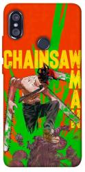 Чехол itsPrint Chainsaw man для Xiaomi Redmi Note 5 Pro / Note 5 (AI Dual Camera)