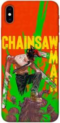 Чехол itsPrint Chainsaw man для Apple iPhone XS Max (6.5")