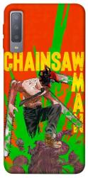 Чехол itsPrint Chainsaw man для Samsung A750 Galaxy A7 (2018)