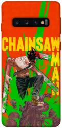Чехол itsPrint Chainsaw man для Samsung Galaxy S10