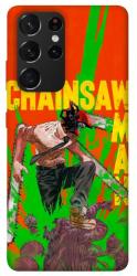 Чехол itsPrint Chainsaw man для Samsung Galaxy S21 Ultra