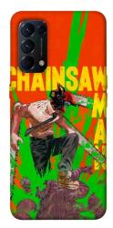 Чехол itsPrint Chainsaw man для Oppo Reno 5 4G