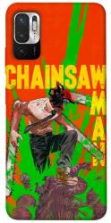 Чехол itsPrint Chainsaw man для Xiaomi Redmi Note 10 5G