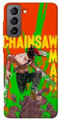 Чехол itsPrint Chainsaw man для Samsung Galaxy S21 FE