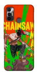 Чехол itsPrint Chainsaw man для TECNO Spark 7