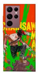 Чехол itsPrint Chainsaw man для Samsung Galaxy S22 Ultra