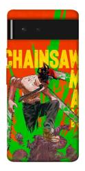 Чехол itsPrint Chainsaw man для Google Pixel 6