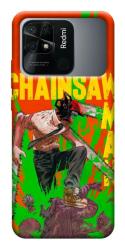 Чехол itsPrint Chainsaw man для Xiaomi Redmi 10C