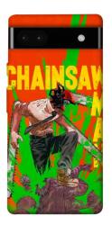 Чехол itsPrint Chainsaw man для Google Pixel 6a