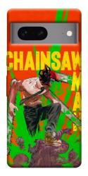 Чехол itsPrint Chainsaw man для Google Pixel 7