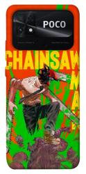 Чехол itsPrint Chainsaw man для Xiaomi Poco C40