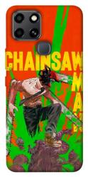 Чехол itsPrint Chainsaw man для Infinix Smart 6