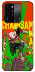 Чехол itsPrint Chainsaw man для Tecno Spark Go 2022 (KG5m)