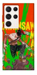 Чехол itsPrint Chainsaw man для Samsung Galaxy S23 Ultra