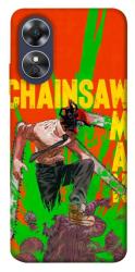 Чехол itsPrint Chainsaw man для Oppo A17