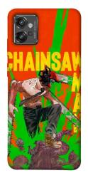 Чехол itsPrint Chainsaw man для Motorola Moto G32