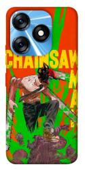 Чехол itsPrint Chainsaw man для TECNO Spark 10 Pro