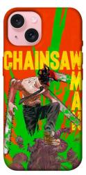 Чехол itsPrint Chainsaw man для Apple iPhone 15 (6.1")
