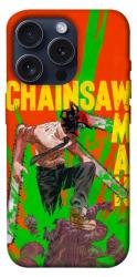 Чехол itsPrint Chainsaw man для Apple iPhone 15 Pro (6.1")