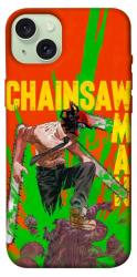 Чехол itsPrint Chainsaw man для Apple iPhone 15 Plus (6.7")