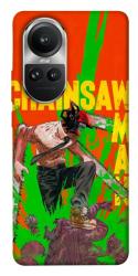 Чехол itsPrint Chainsaw man для Oppo Reno 10