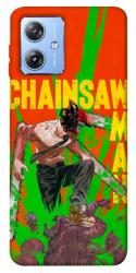 Чехол itsPrint Chainsaw man для Motorola Moto G84