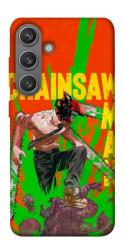 Чехол itsPrint Chainsaw man для Samsung Galaxy S24+