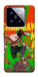 Чехол itsPrint Chainsaw man для Xiaomi 14 Pro