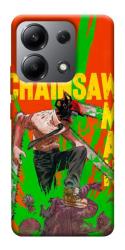 Чехол itsPrint Chainsaw man для Xiaomi Redmi Note 13 4G