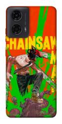 Чехол itsPrint Chainsaw man для Motorola Moto G24