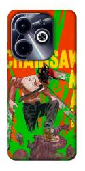 Чехол itsPrint Chainsaw man для Infinix Hot 40i