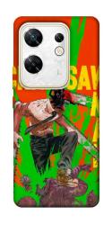 Чехол itsPrint Chainsaw man для Infinix Zero 30 4G