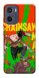 Чехол itsPrint Chainsaw man для Motorola Moto G05